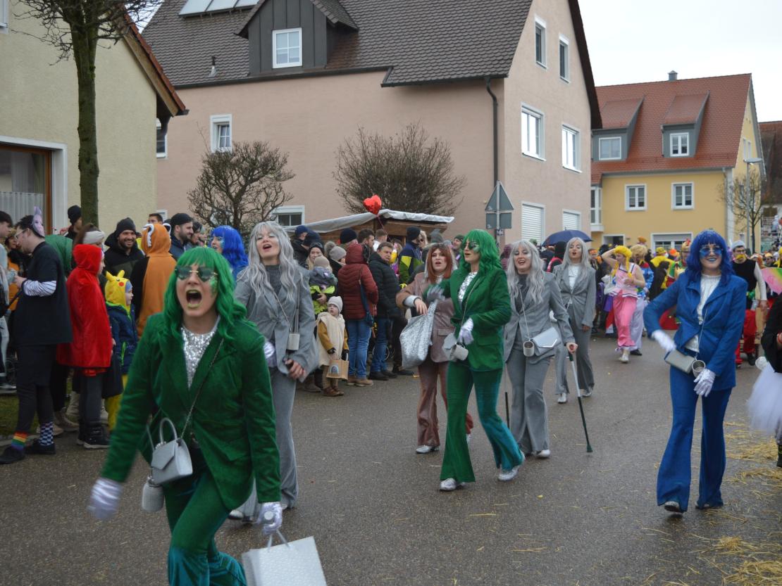 Megesheimer Faschingsumzug.
