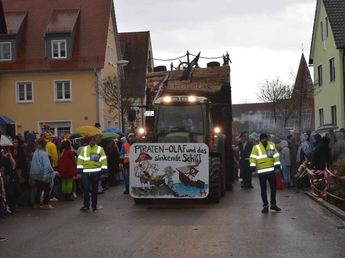 Megesheimer Faschingsumzug.