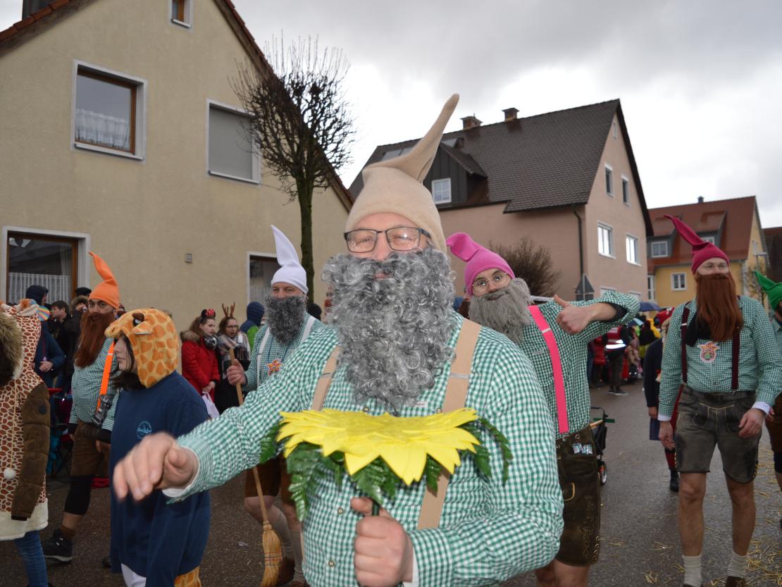 Megesheimer Faschingsumzug.