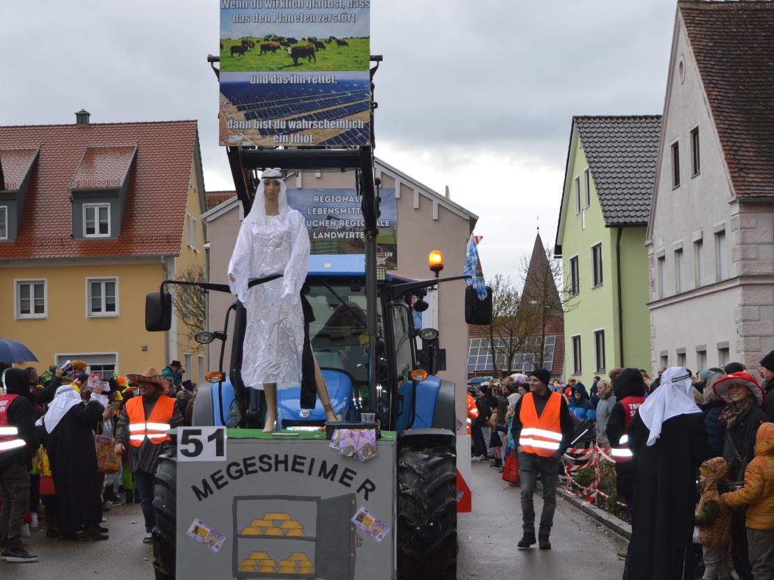 Megesheimer Faschingsumzug.