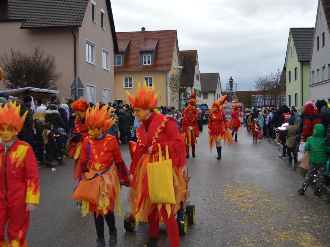 Megesheimer Faschingsumzug.