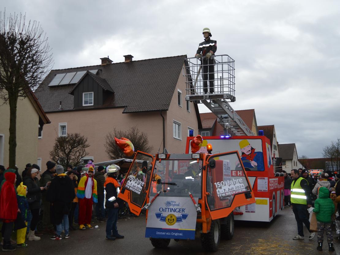 Megesheimer Faschingsumzug.