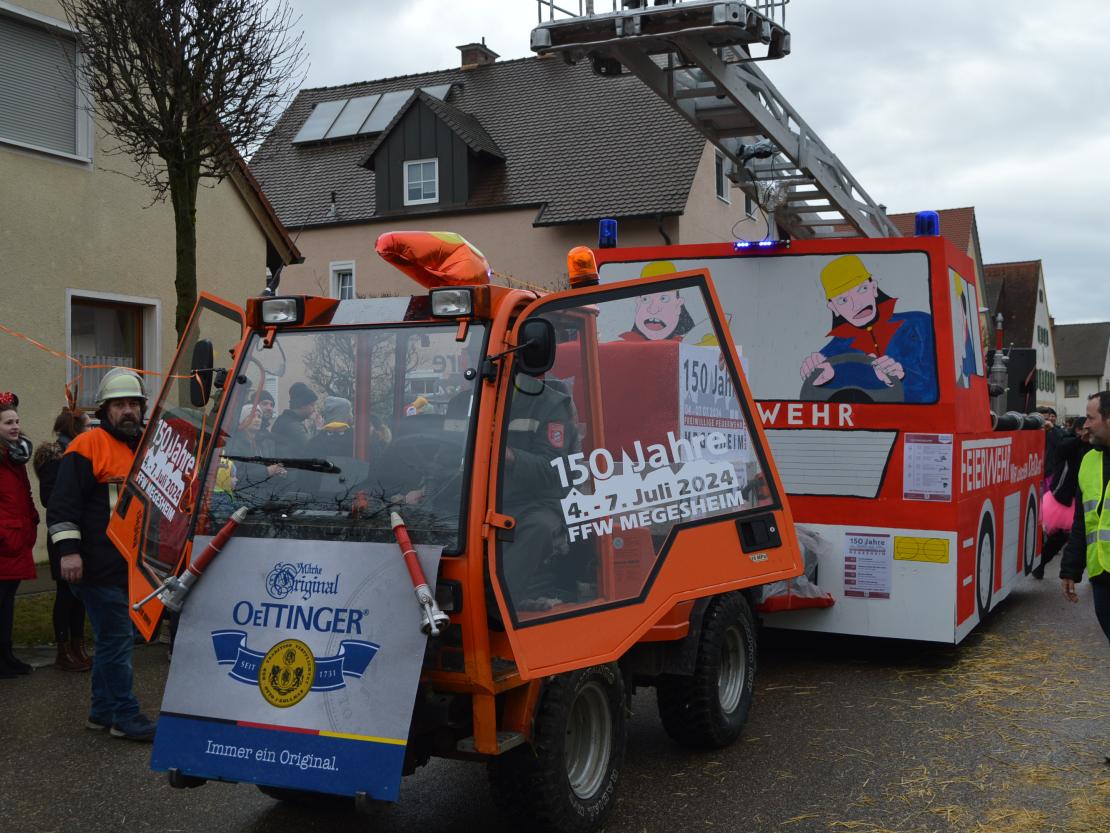 Megesheimer Faschingsumzug.