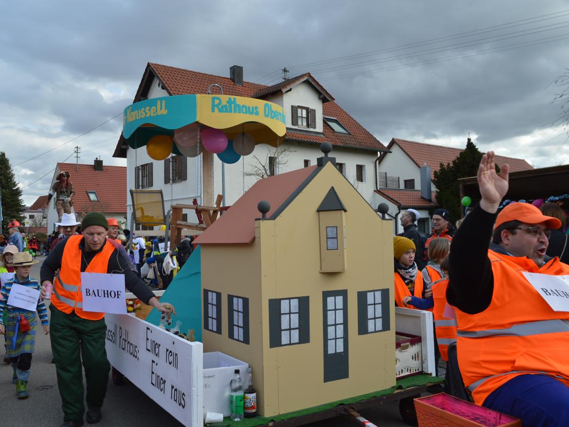 Oberndorfer Faschingsumzug 2024.