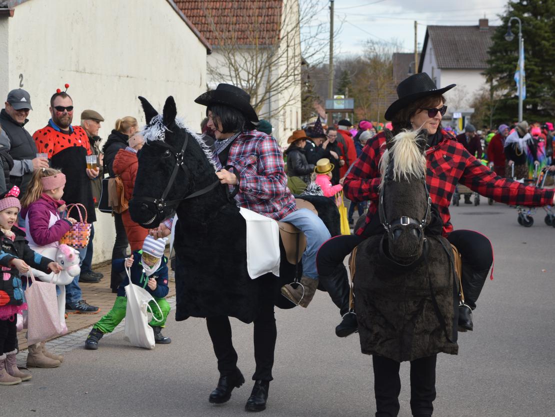 Oberndorfer Faschingsumzug 2024.