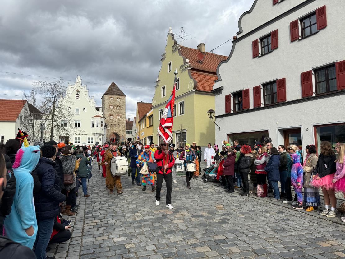 Faschingsumzug in Wemding 2024