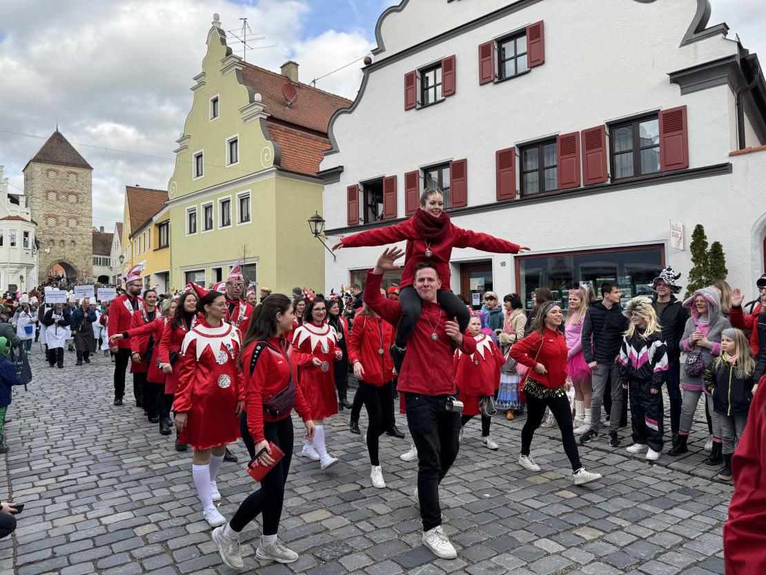 Faschingsumzug in Wemding 2024