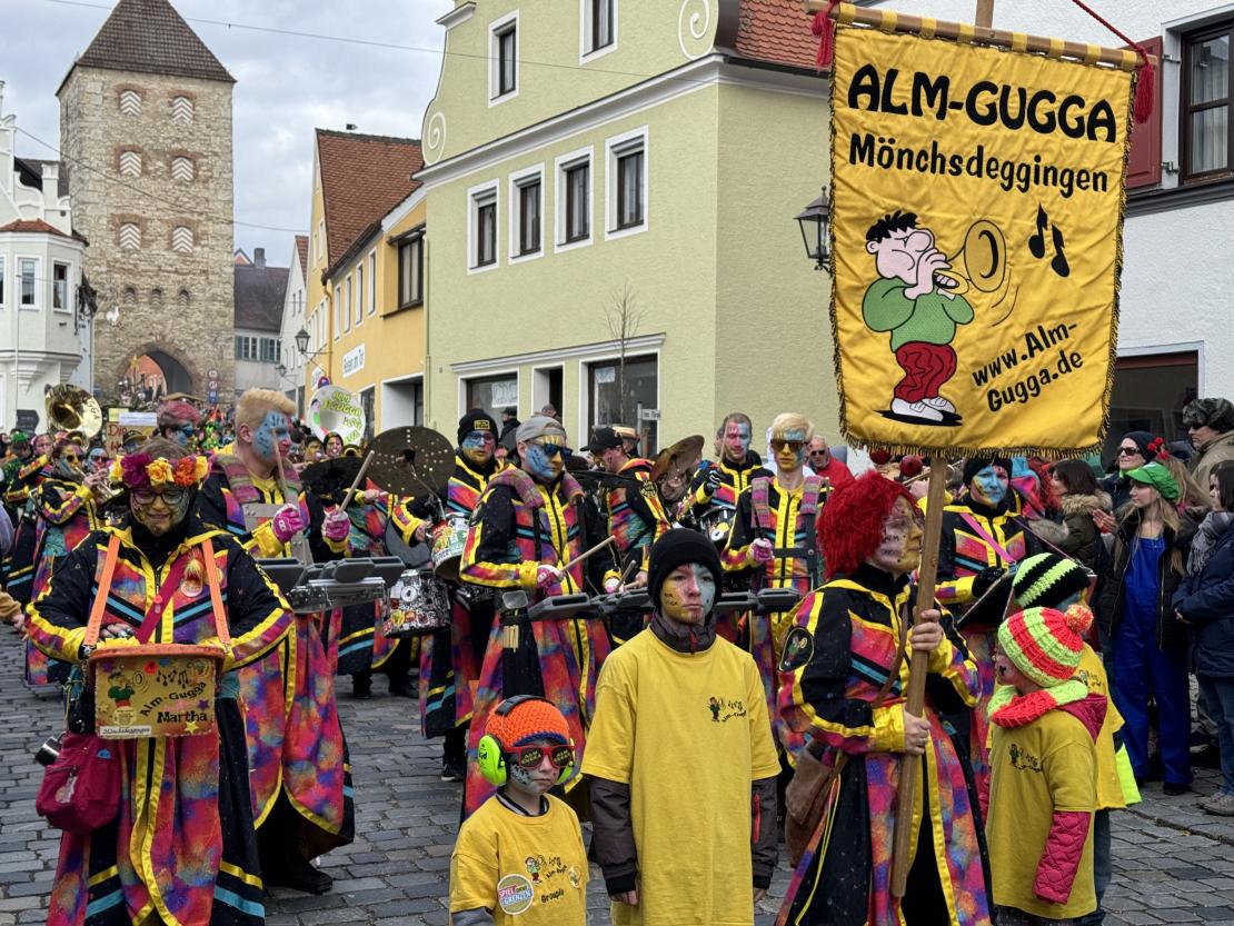 Faschingsumzug in Wemding 2024