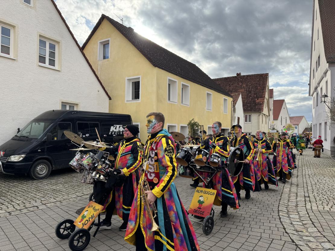 Faschingsumzug in Wemding 2024