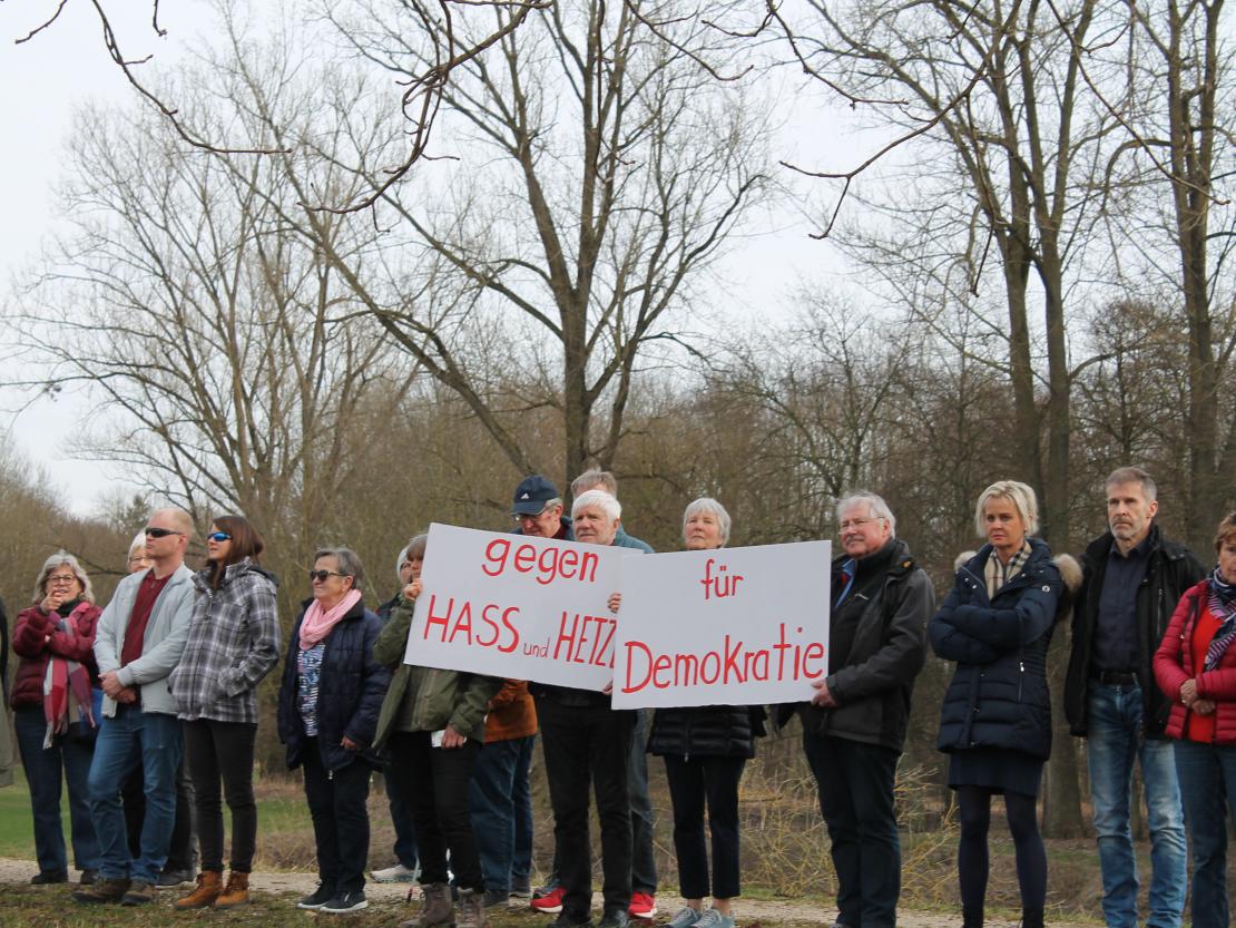 Demo gegen rechts Donauwörth 