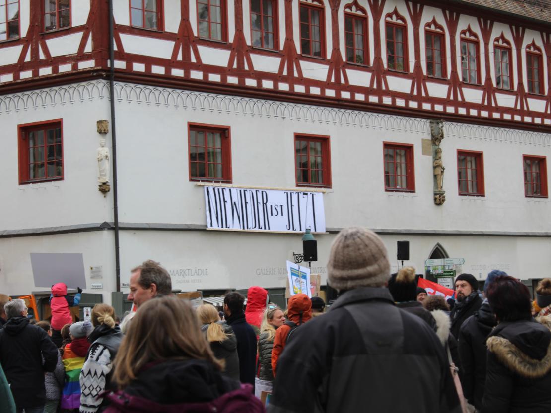 Demo gegen Rechts Nördlingen 2024