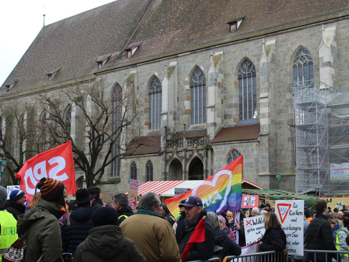 Demo gegen Rechts Nördlingen 2024