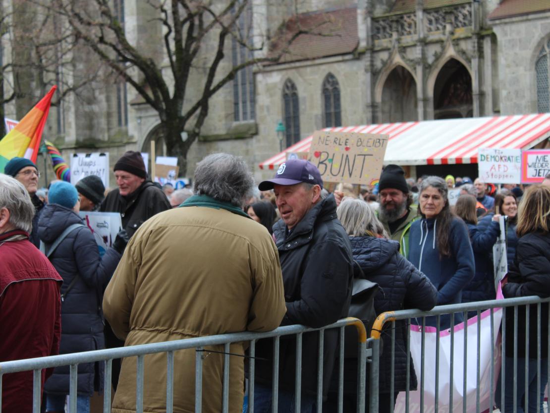 Demo gegen Rechts Nördlingen 2024