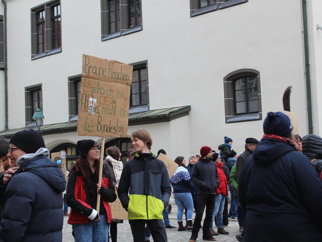 Demo gegen Rechts Nördlingen 2024