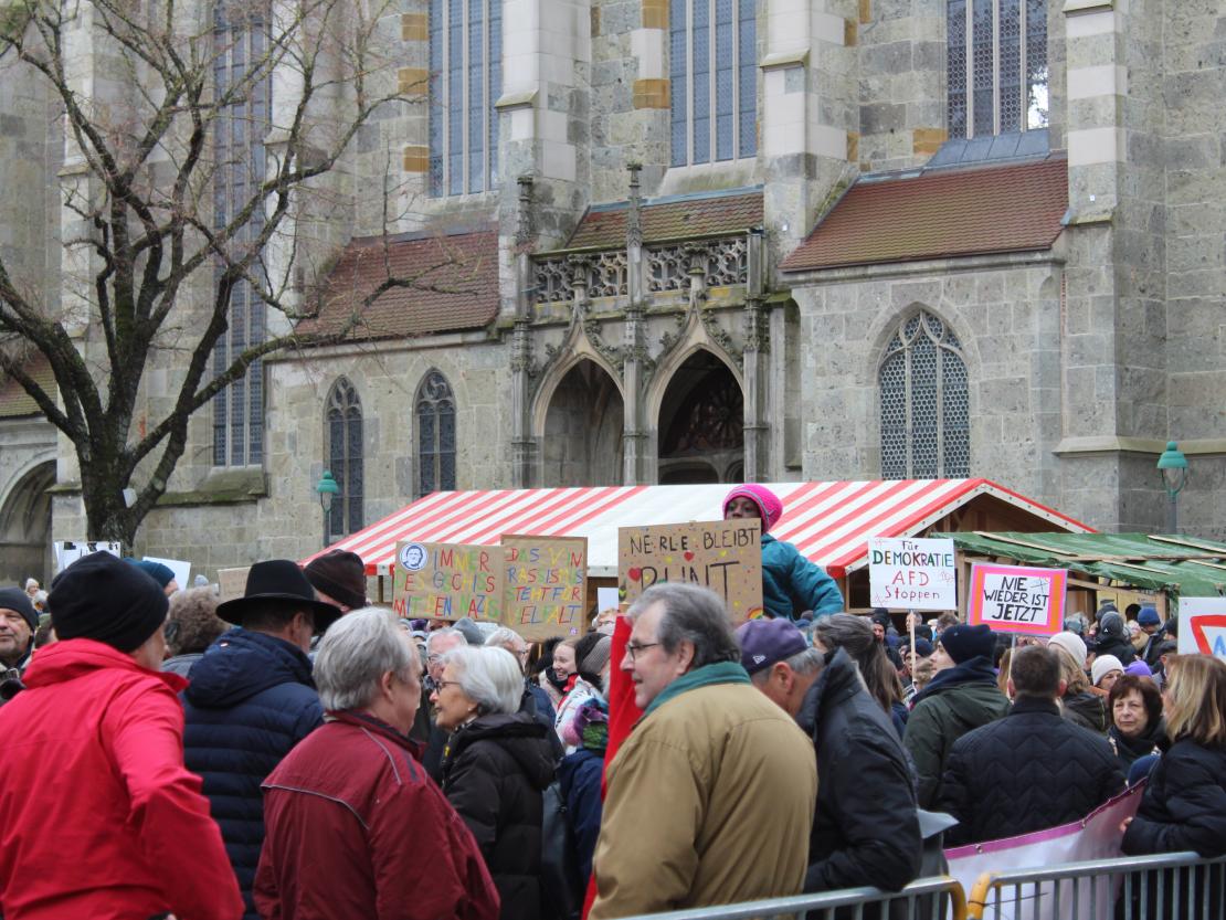 Demo gegen Rechts Nördlingen 2024