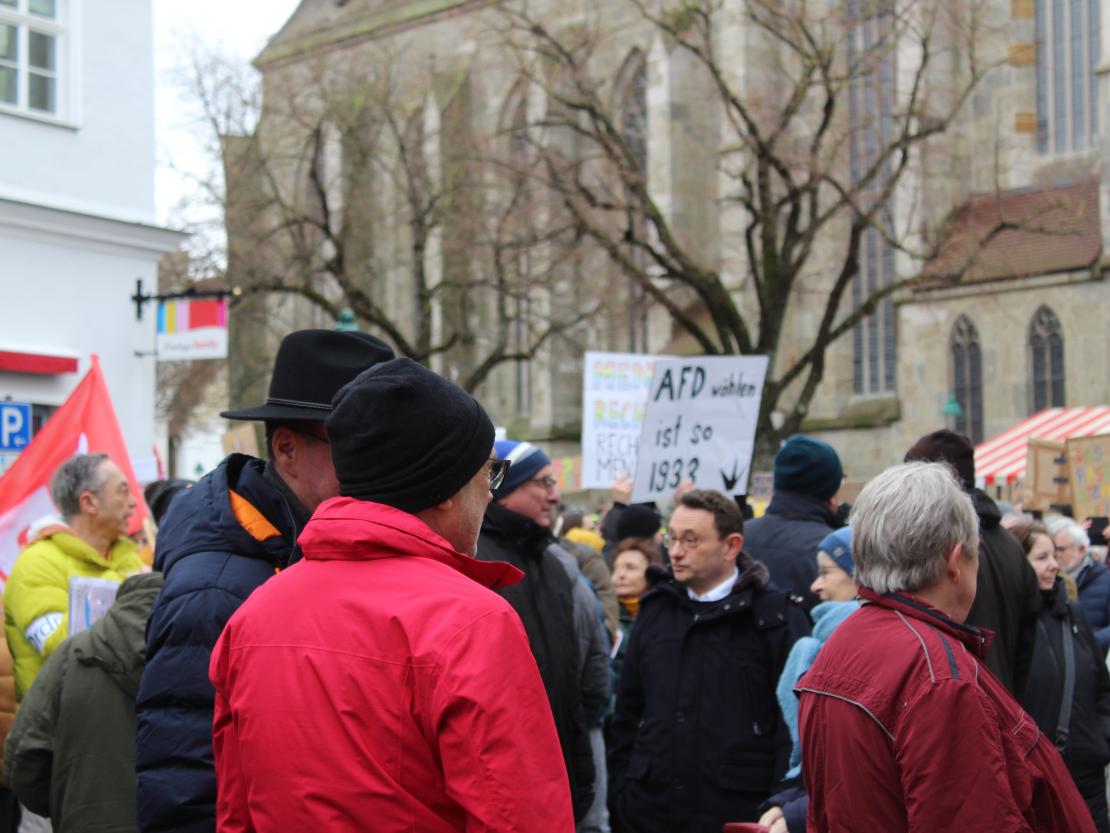 Demo gegen Rechts Nördlingen 2024