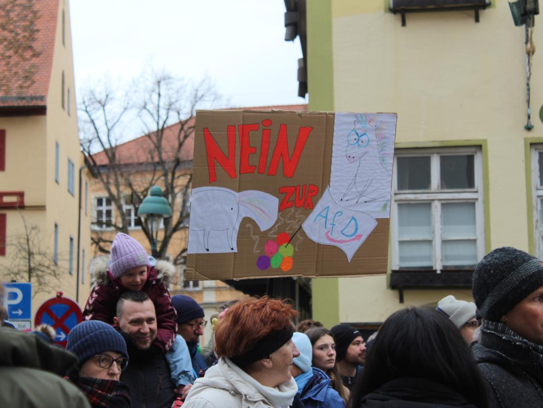 Demo gegen Rechts Nördlingen 2024