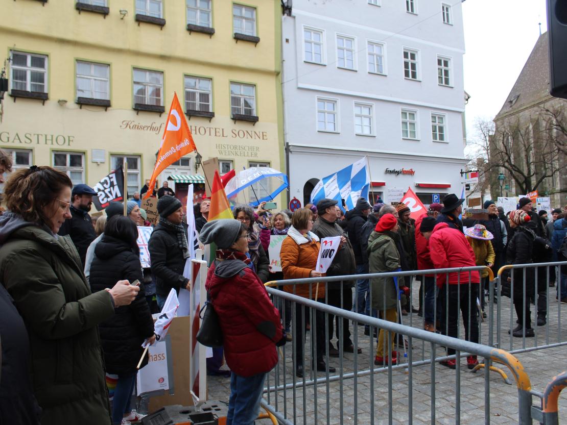 Demo gegen Rechts Nördlingen 2024