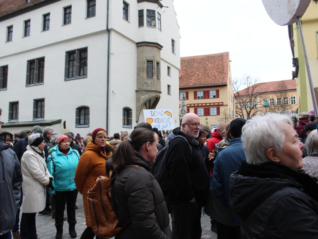 Demo gegen Rechts Nördlingen 2024