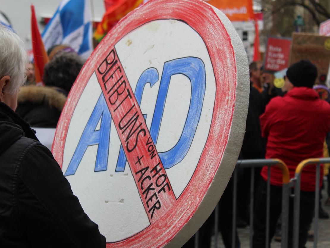 Demo gegen Rechts Nördlingen 2024