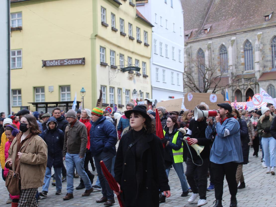 Demo gegen Rechts Nördlingen 2024