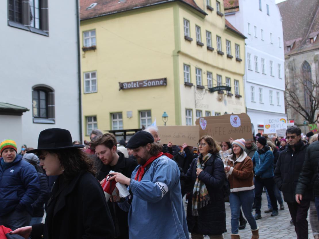 Demo gegen Rechts Nördlingen 2024