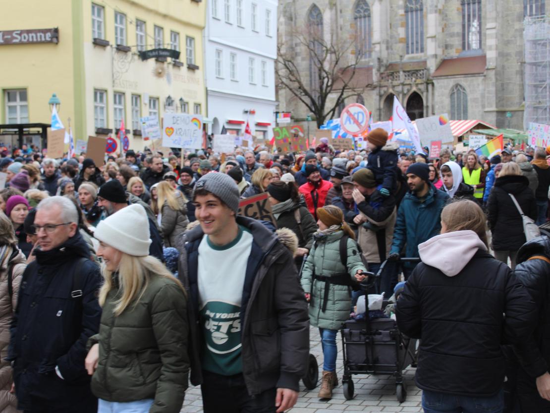 Demo gegen Rechts Nördlingen 2024
