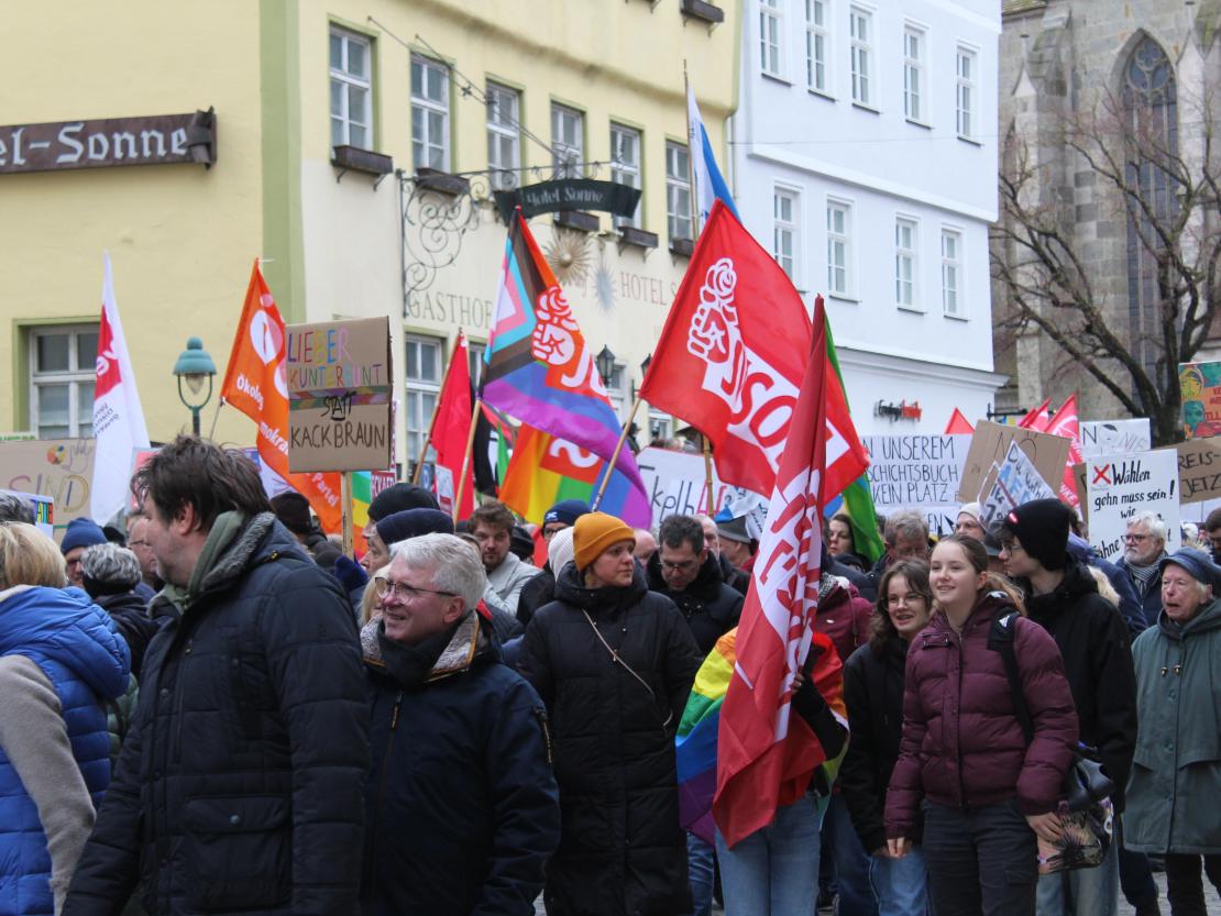 Demo gegen Rechts Nördlingen 2024