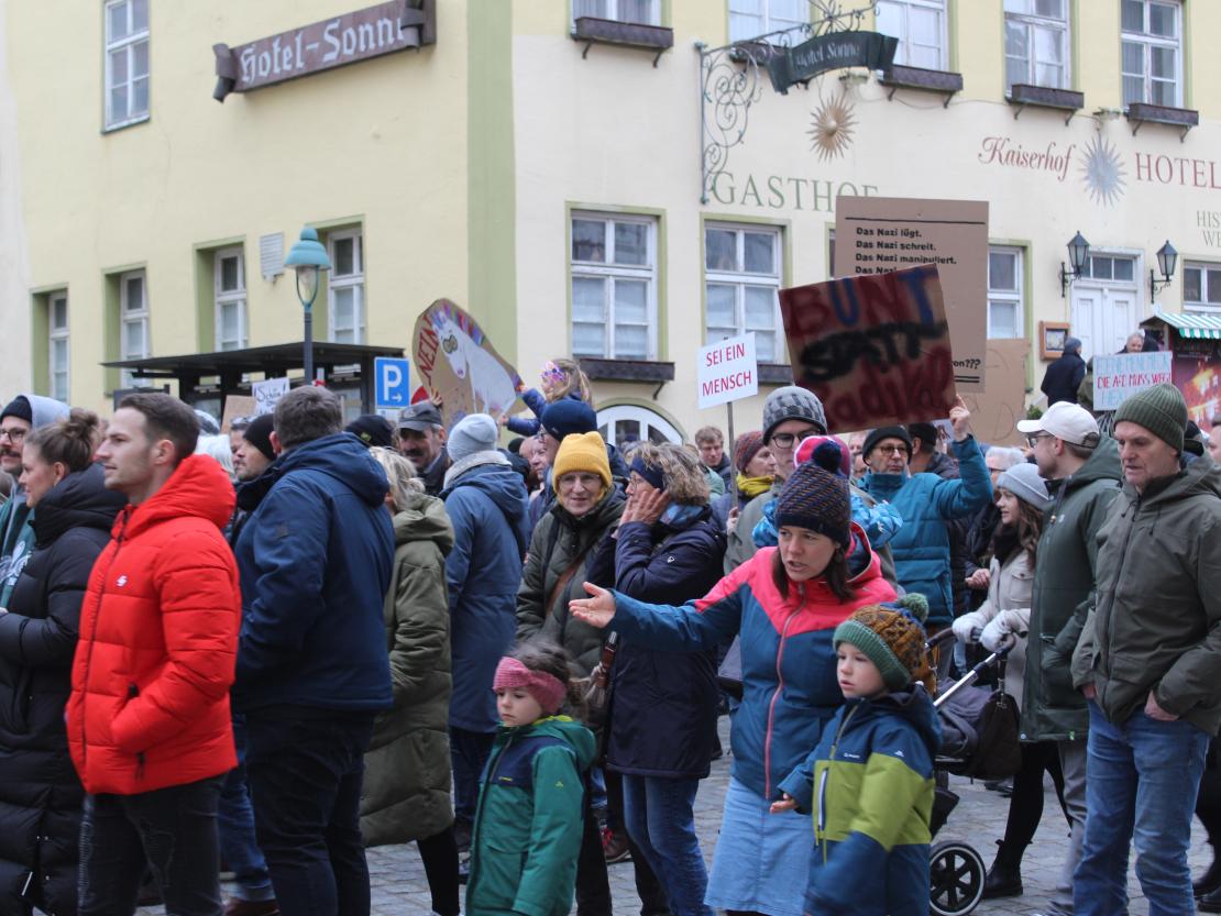 Demo gegen Rechts Nördlingen 2024