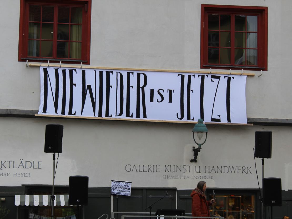 Demo gegen Rechts Nördlingen 2024