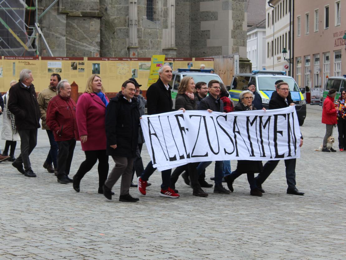 Demo gegen Rechts Nördlingen 2024