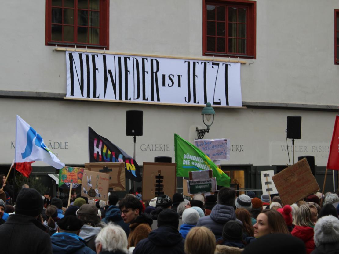 Demo gegen Rechts Nördlingen 2024