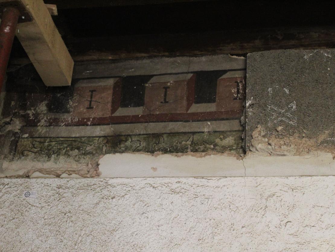 Baustelle Gasthaus Krone in Oettingen.