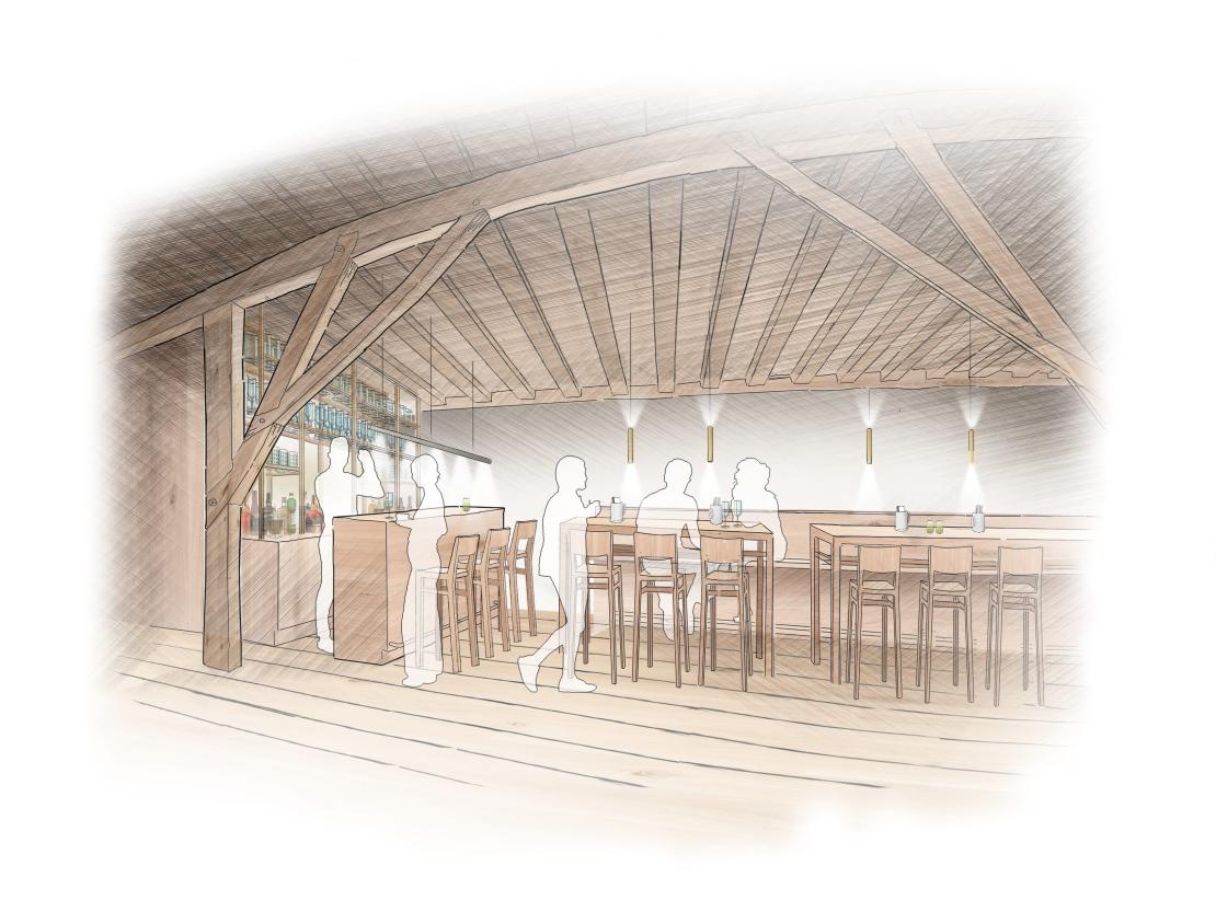 Baustelle Gasthaus Krone in Oettingen.