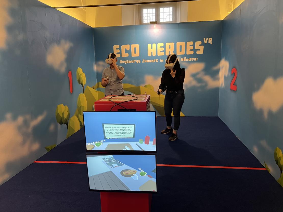 Das Bild zeigt einen Teil der Ausstellung.