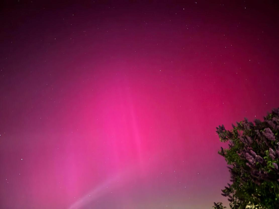 Das Polarlicht über Monheim