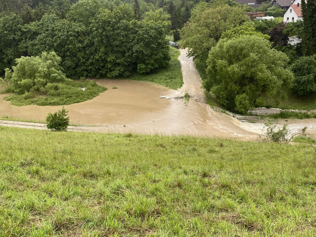 Hochwasser Gunzenheim