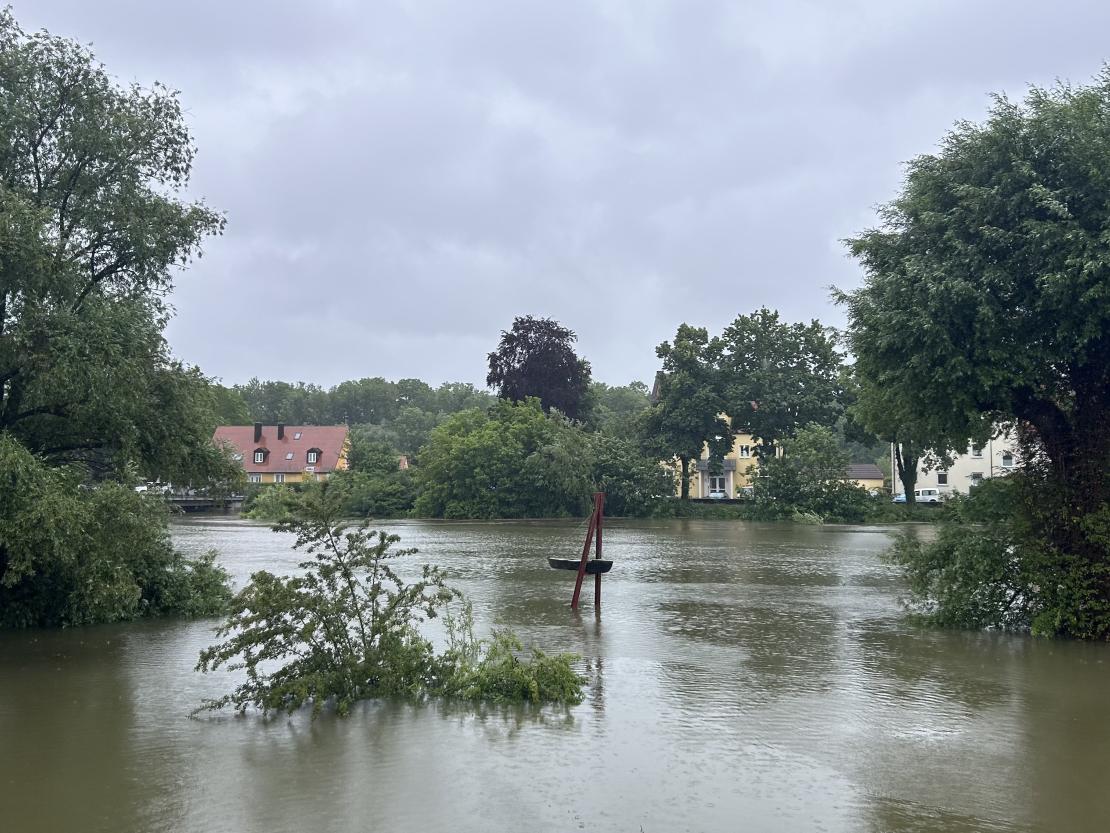 Hochwasser Donauwörth