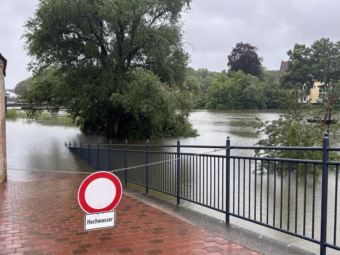 Hochwasser Donauwörth