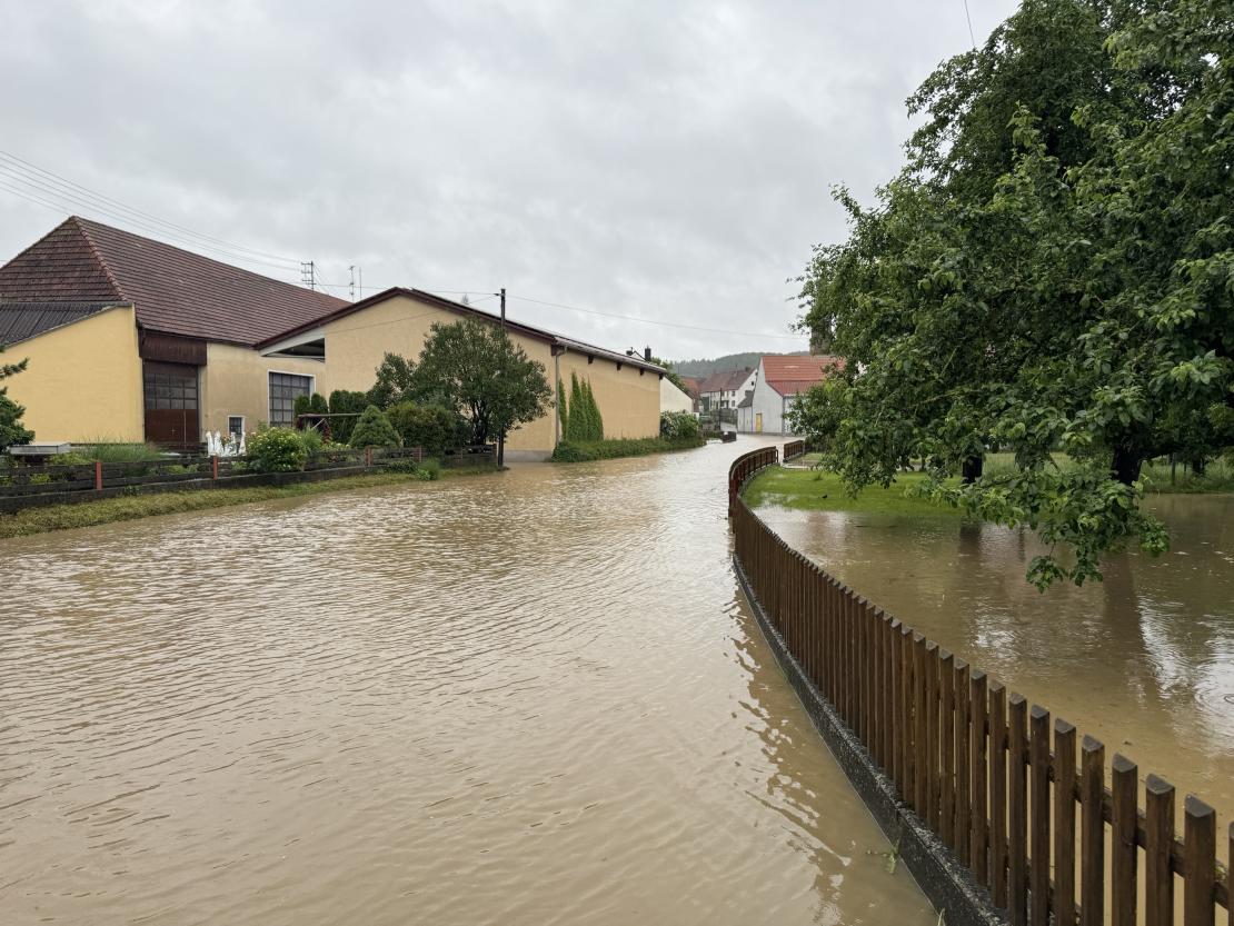 Hochwasser in Brachstadt 