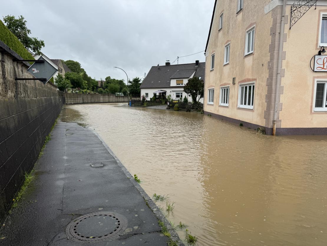 Hochwasser in Brachstadt 