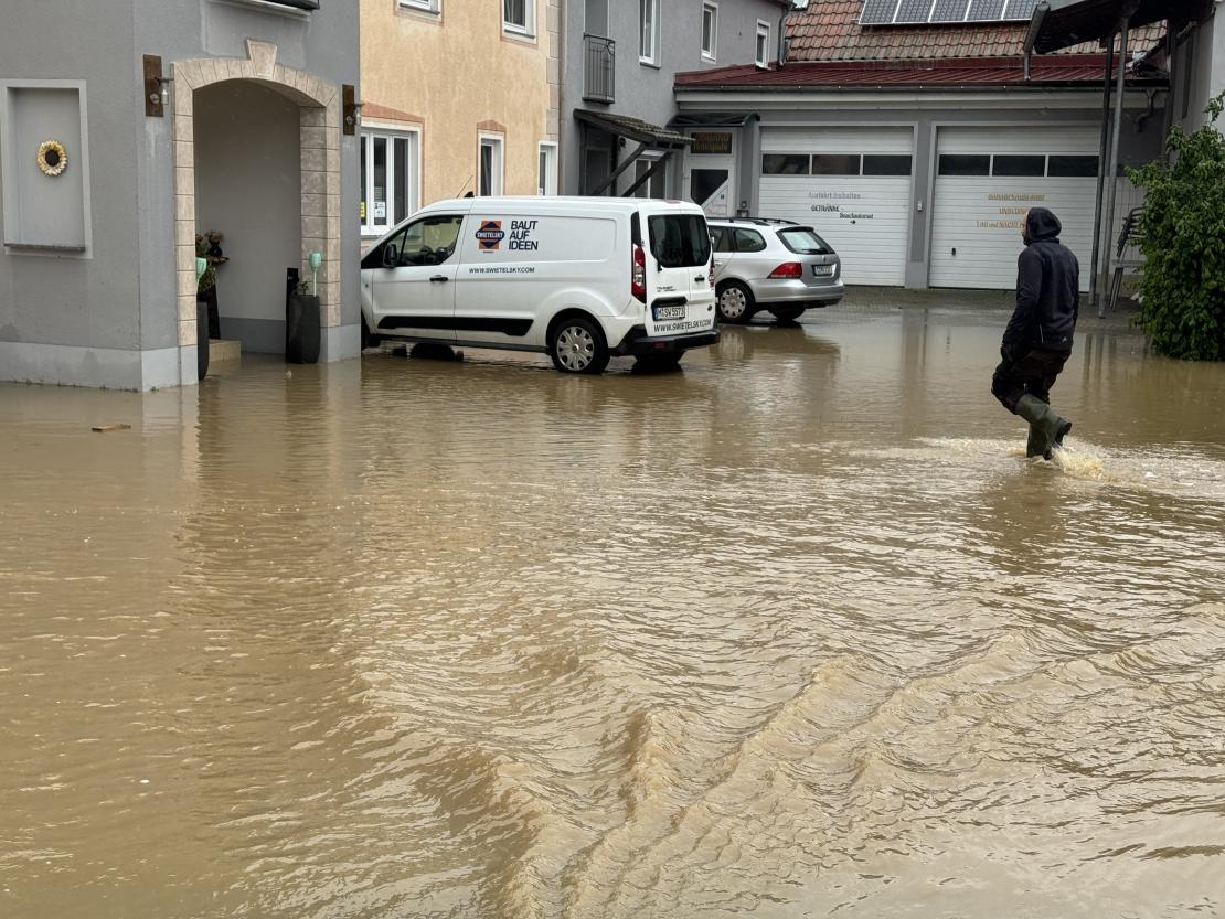 Hochwasser in Brachstadt 