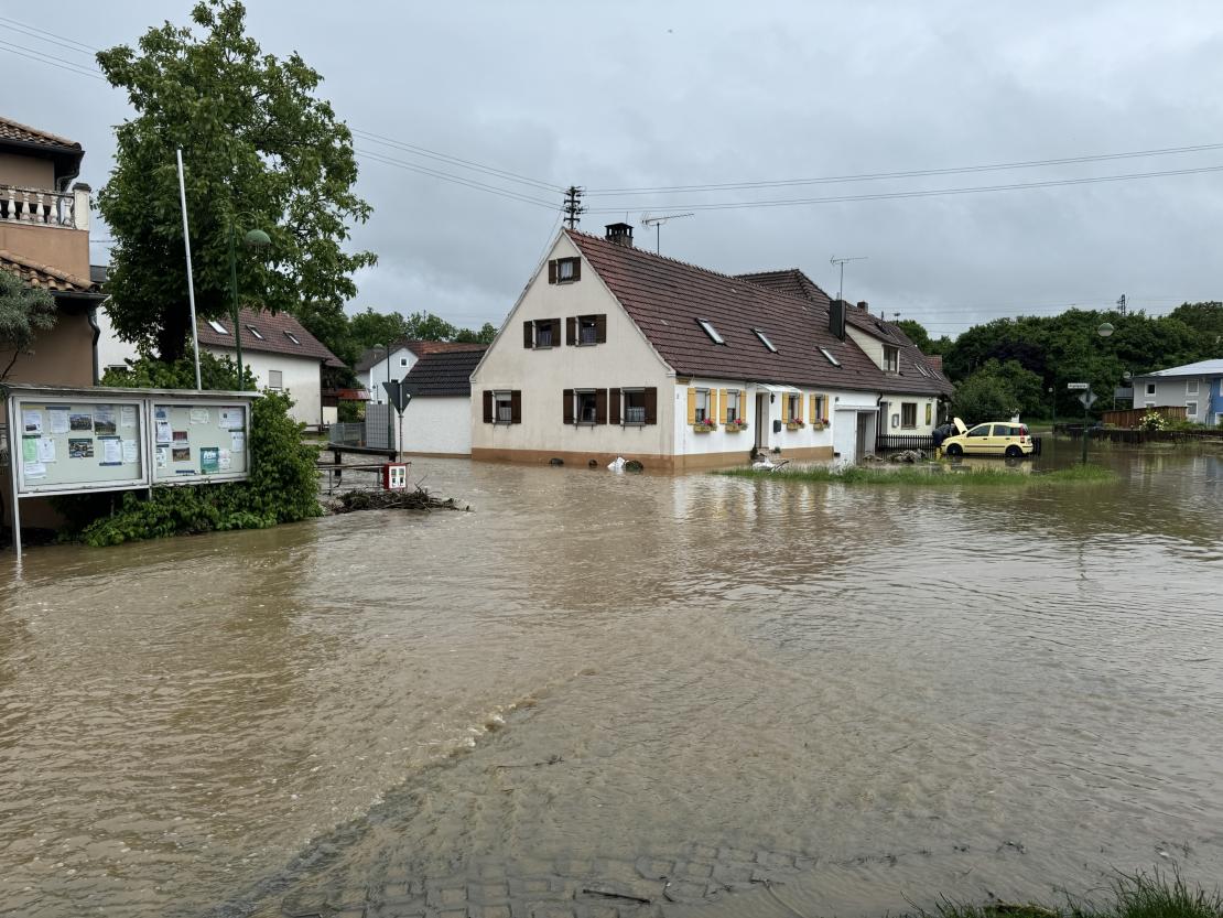Ebermergen Hochwasser 2024
