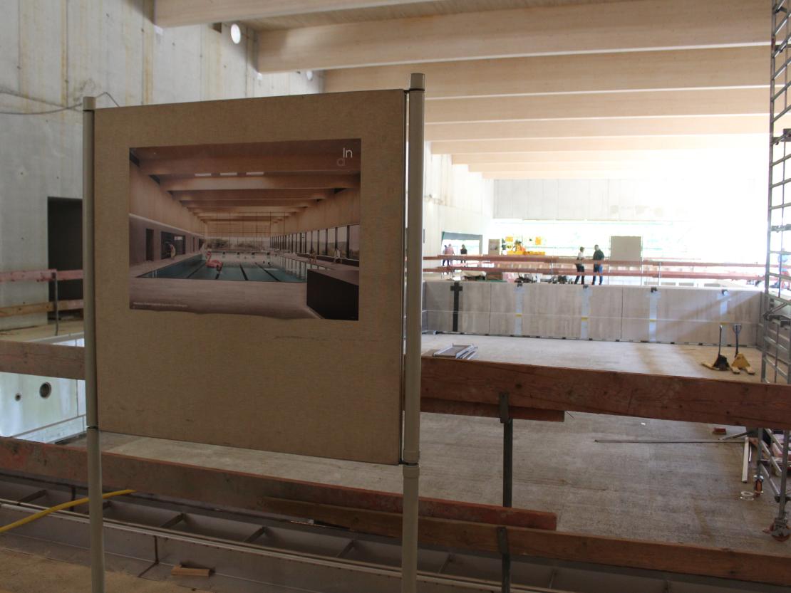 Richtfest Nördlingen Hallenbad 