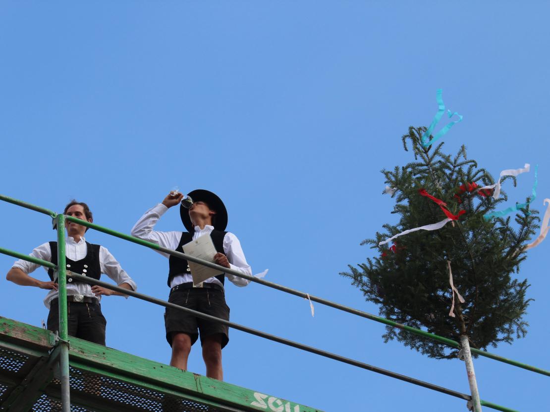 Richtfest Nördlingen Hallenbad 