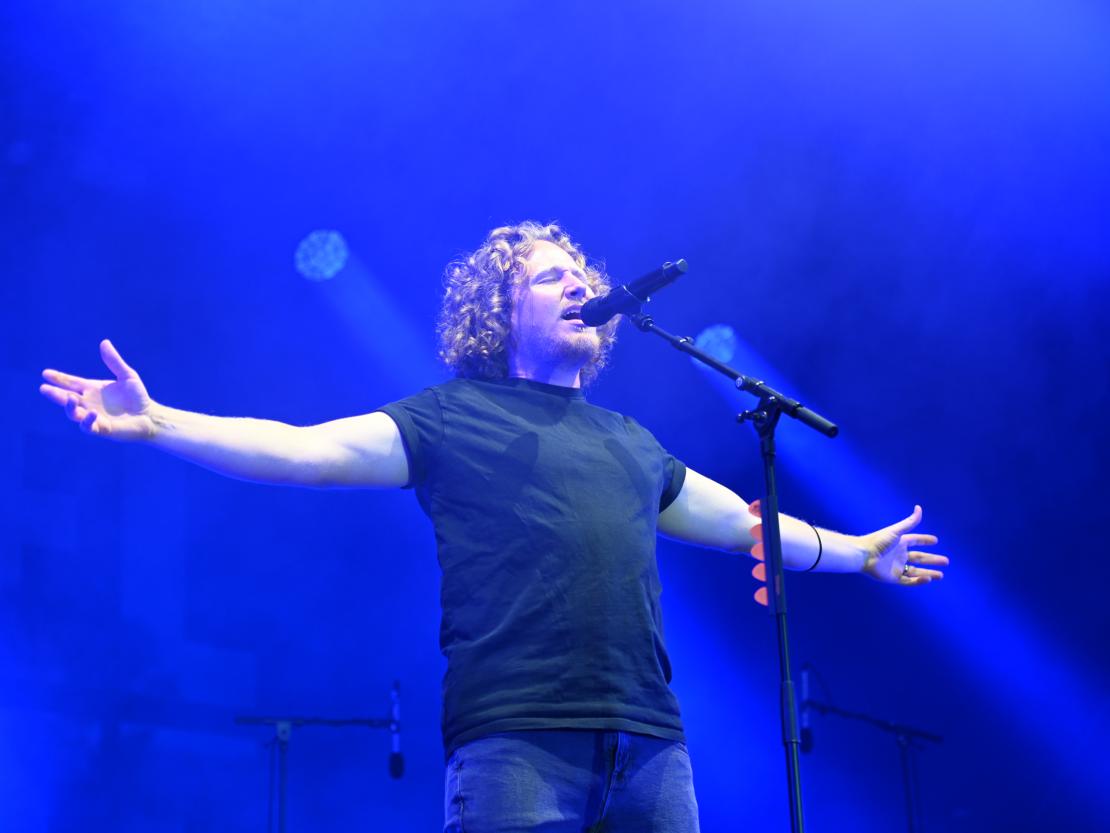 Impressionen des Halts der BR Radltour 2024 in Donauwörth. 