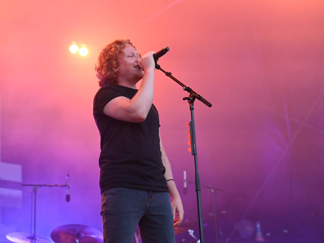 Impressionen des Halts der BR Radltour 2024 in Donauwörth. 