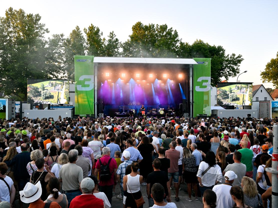 Die BR-Radltour 2024 machte auch in Donauwörth Halt.
