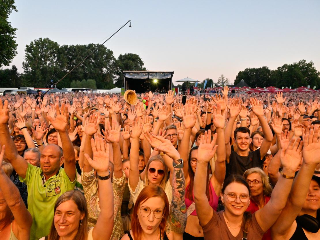 Die BR-Radltour 2024 machte auch in Donauwörth Halt.