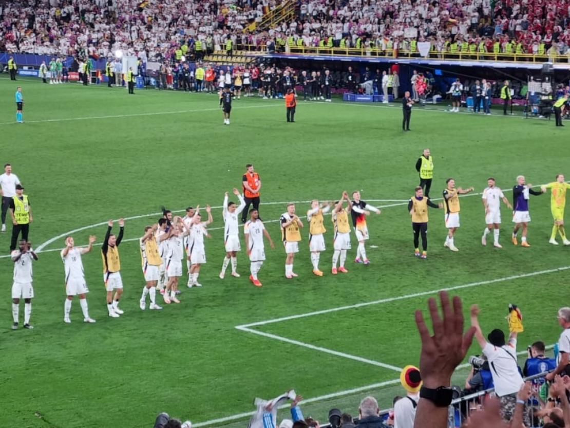 EM Eindrücke gegen Dänemark